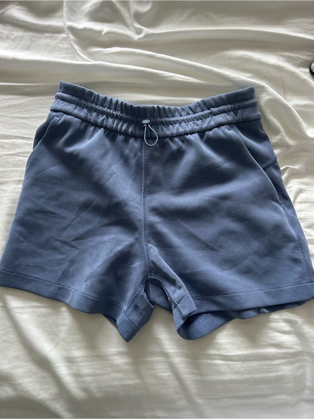 Lululemon High Rise Softstream blue shorts size 6